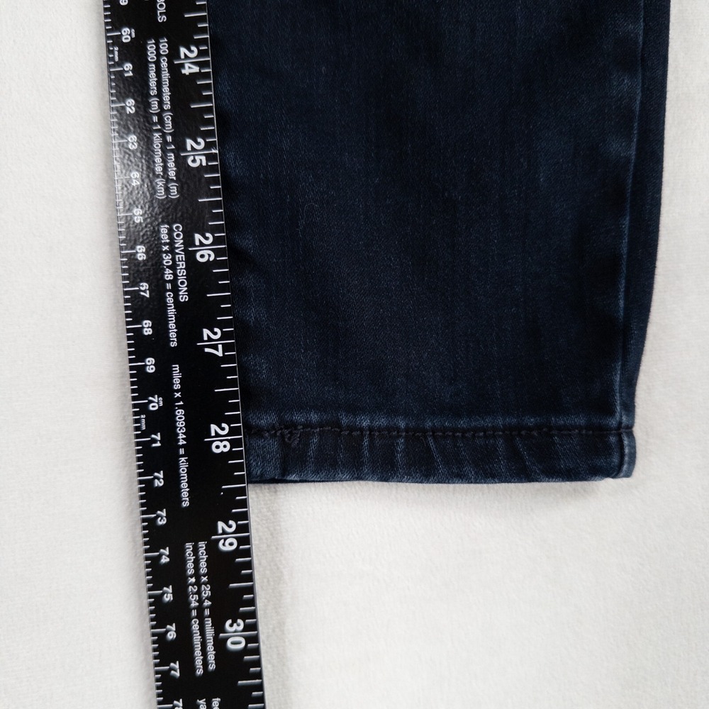 Universal Thread Jeans Womens 6/28R Blue High Rise Pull On Jegging Dark Wash - Picture 7 of 9